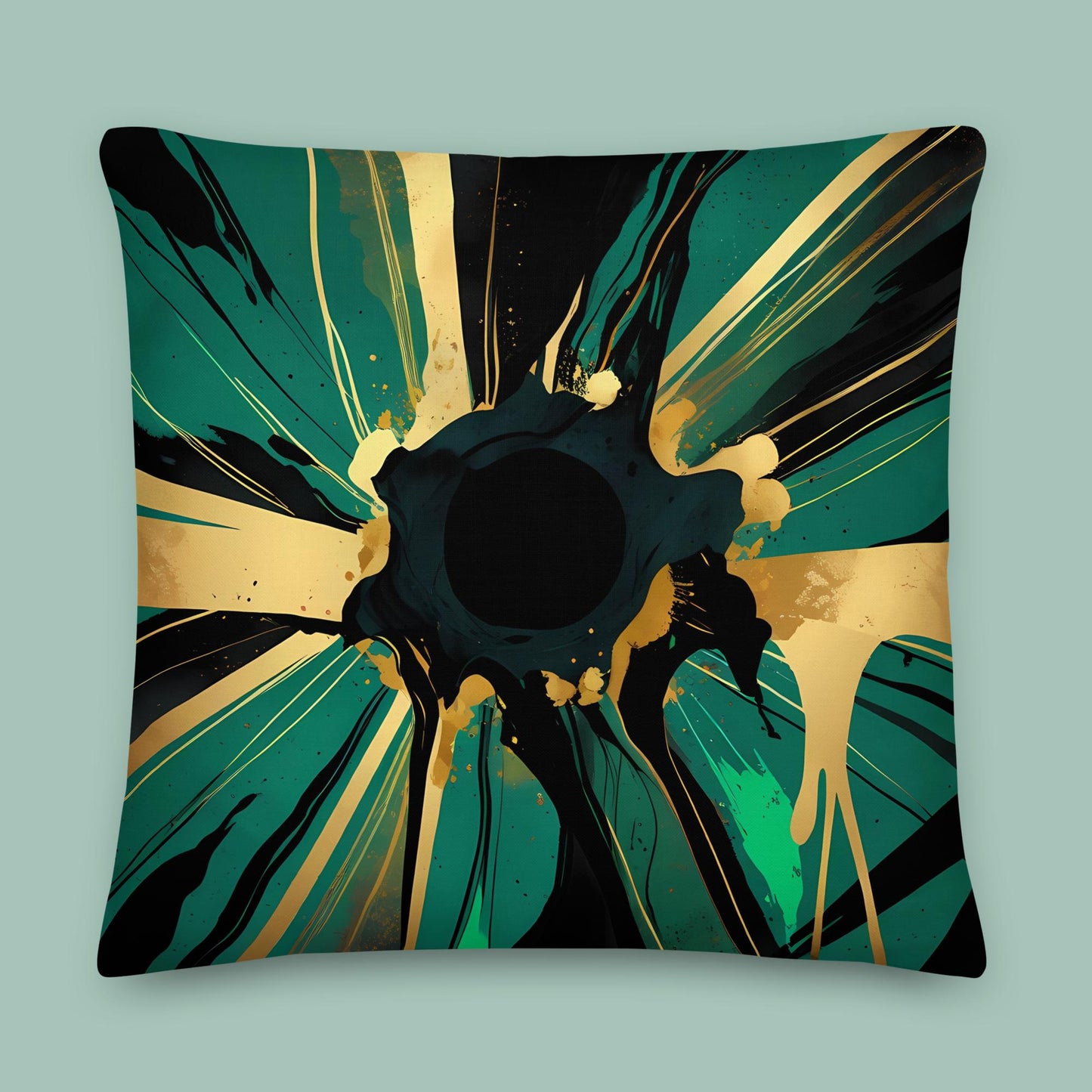 Gilded Mysteries Premium Pillow