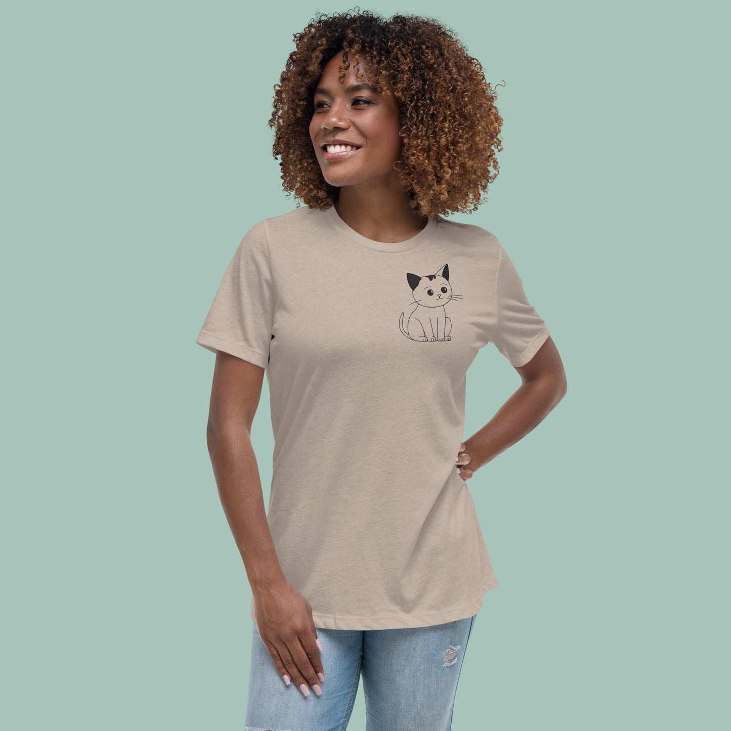 Purr & Simple Women's Relaxed T-Shirt