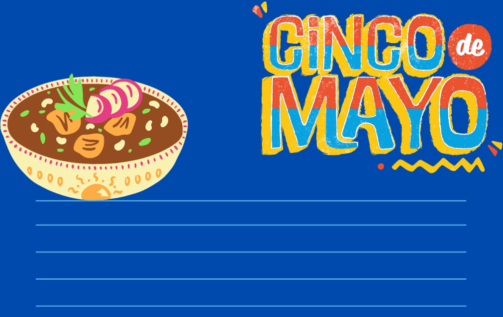 Note Card - Cinco De Mayo