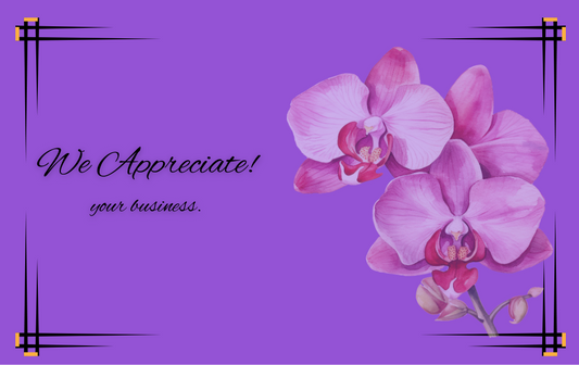 Appreciation Card-Lavender