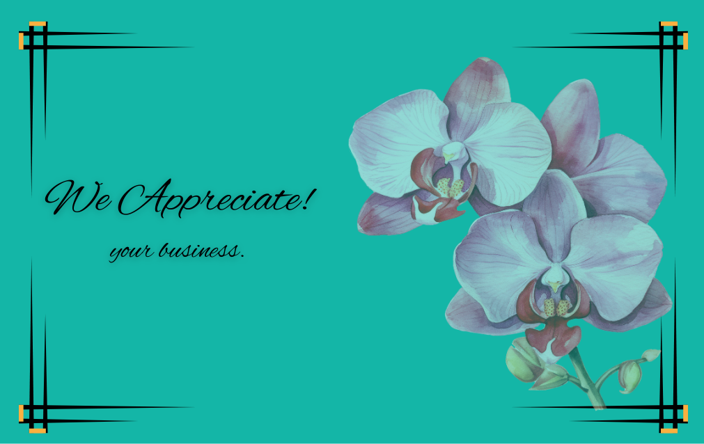 Appreciation Card-Lavender