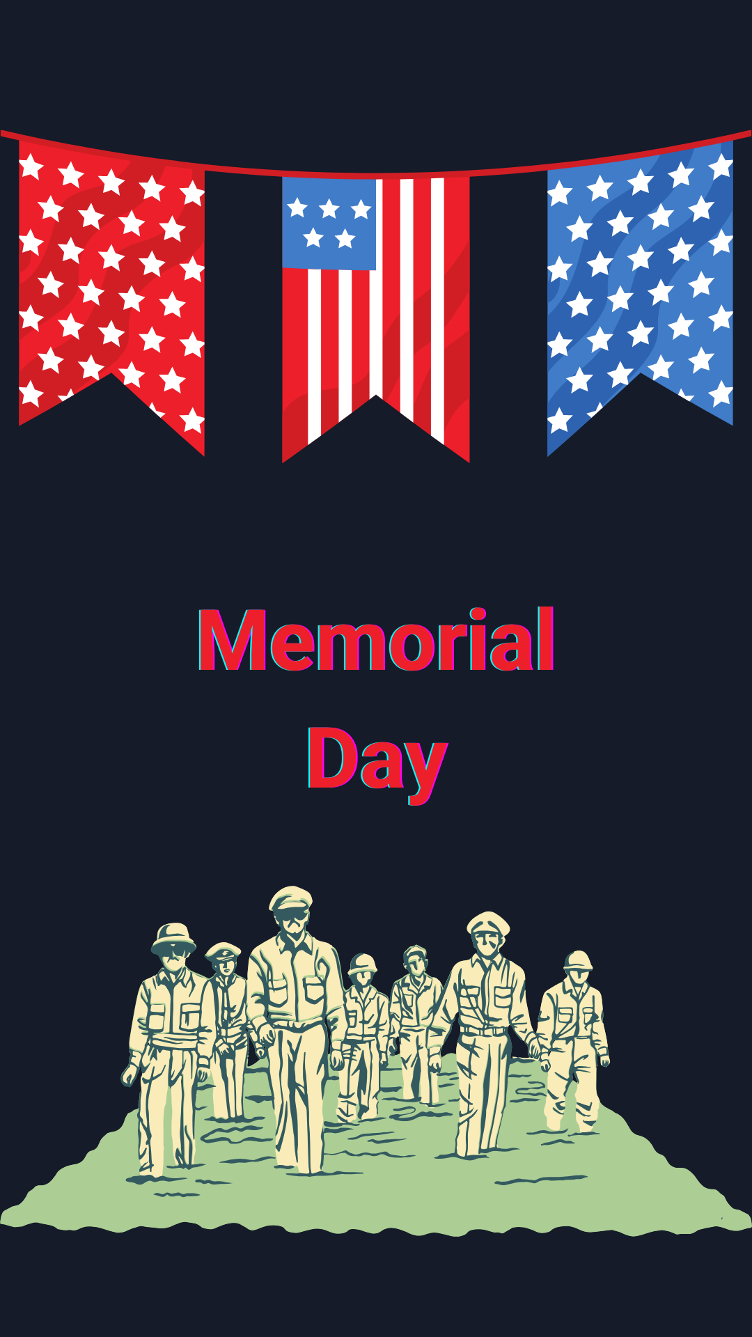 Phone Wallpaper- Memorial Day