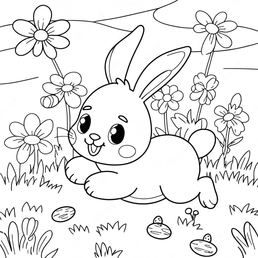 Easter Joy : Coloring Edition