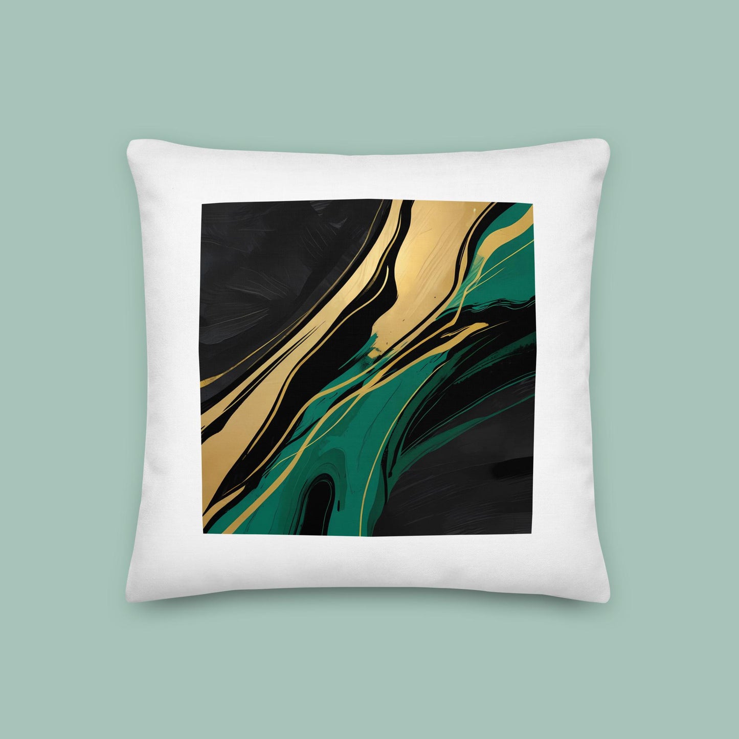 Gilded Mysteries Premium Pillow