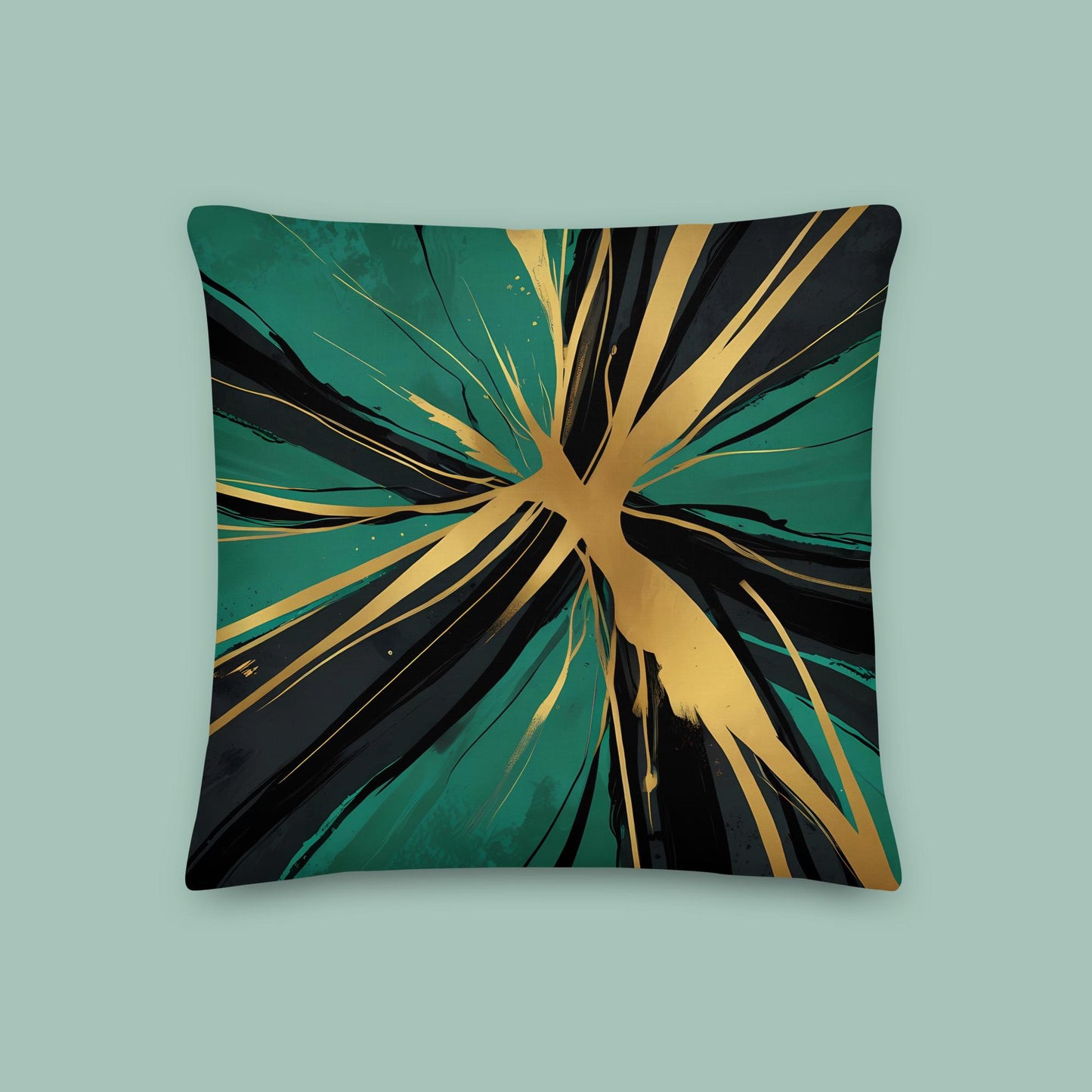 Gilded Mysteries Premium Pillow