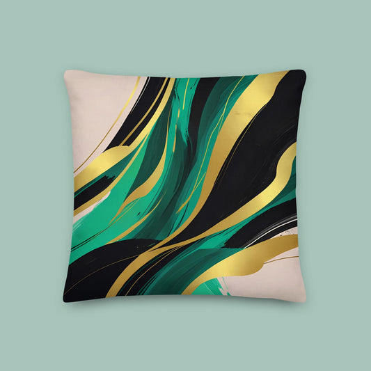 Gilded Mysteries Premium Pillow