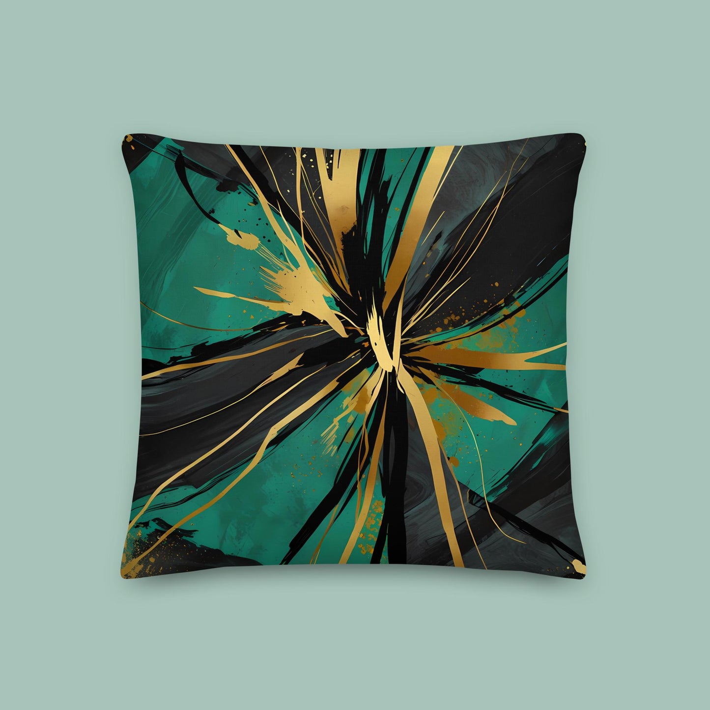 Gilded Mysteries Premium Pillow