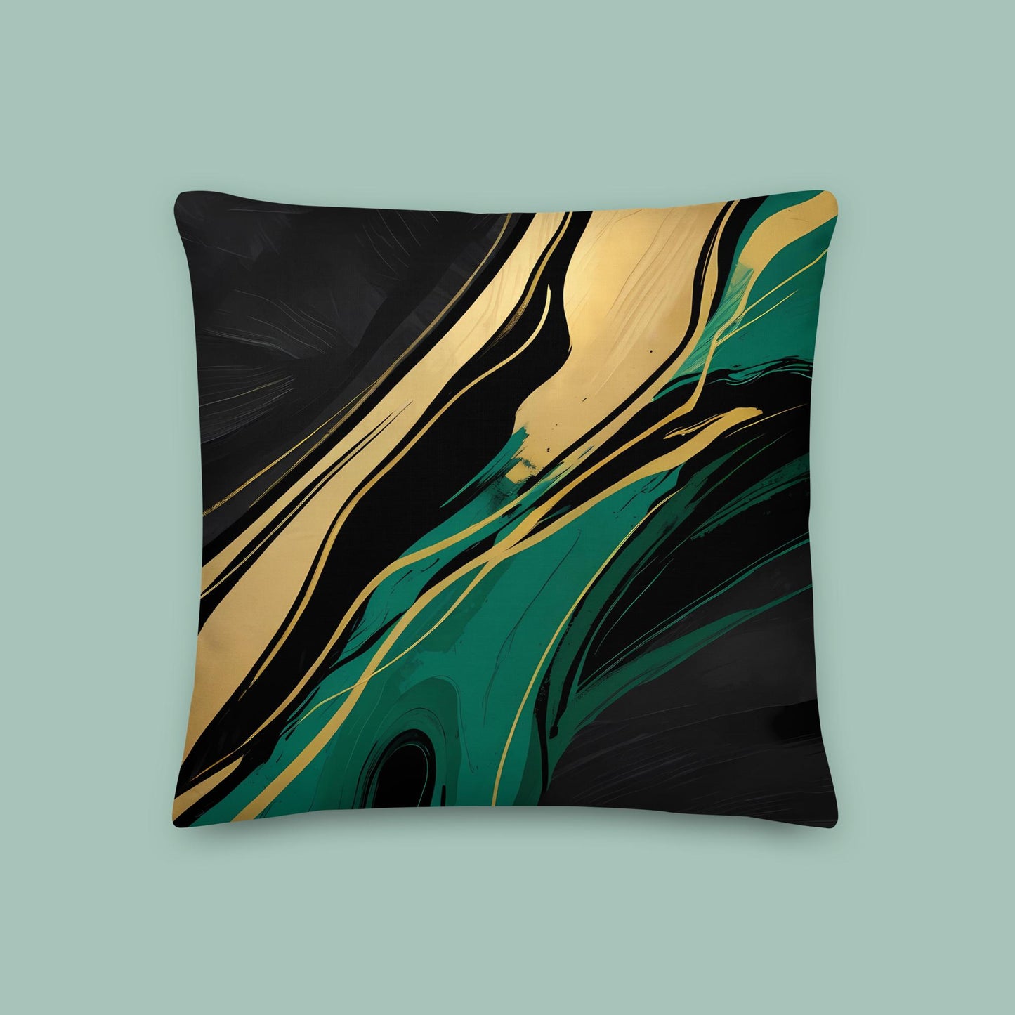 Gilded Mysteries Premium Pillow