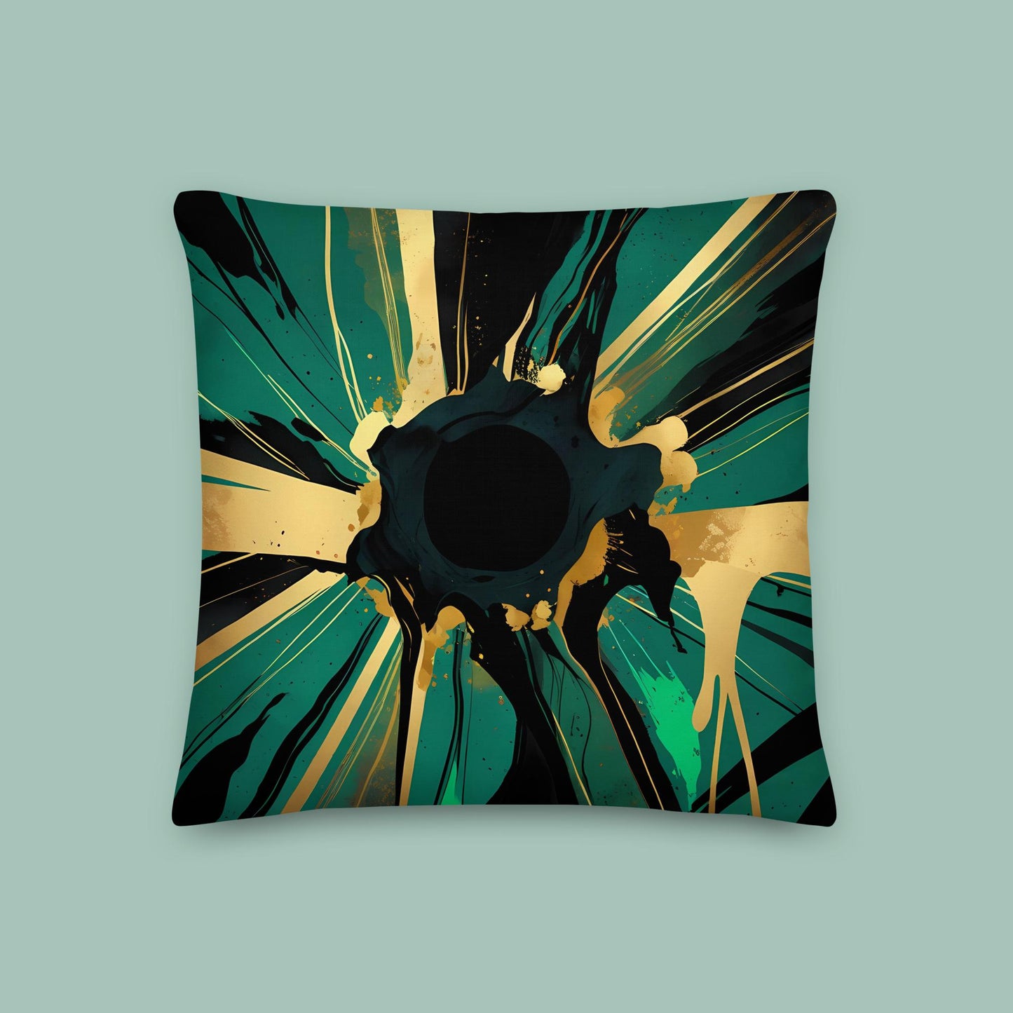 Gilded Mysteries Premium Pillow