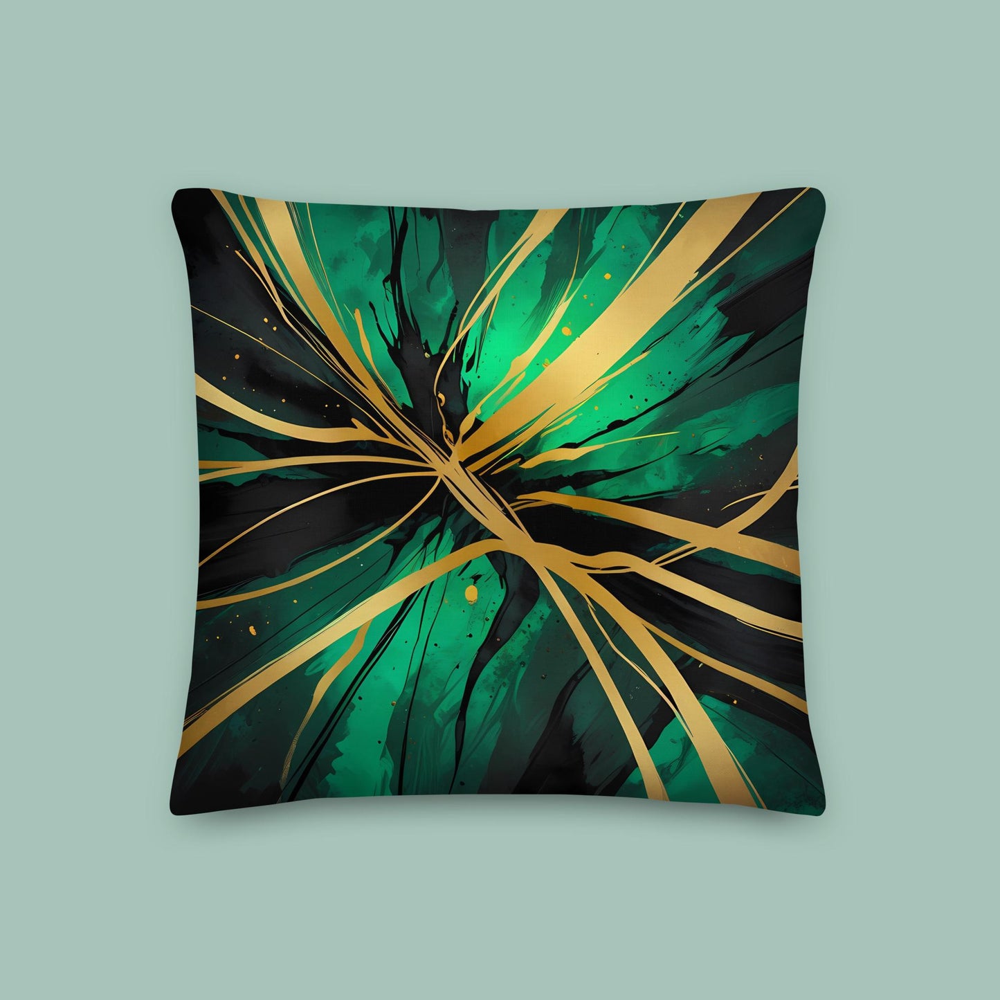 Gilded Mysteries Premium Pillow