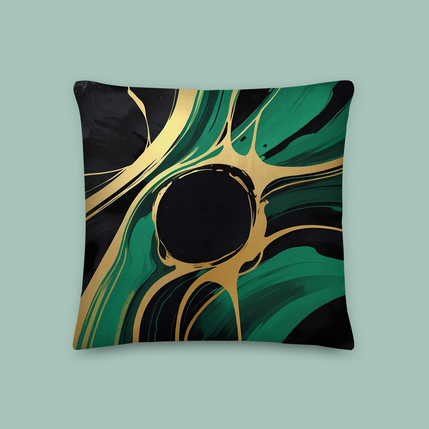 Gilded Mysteries Premium Pillow