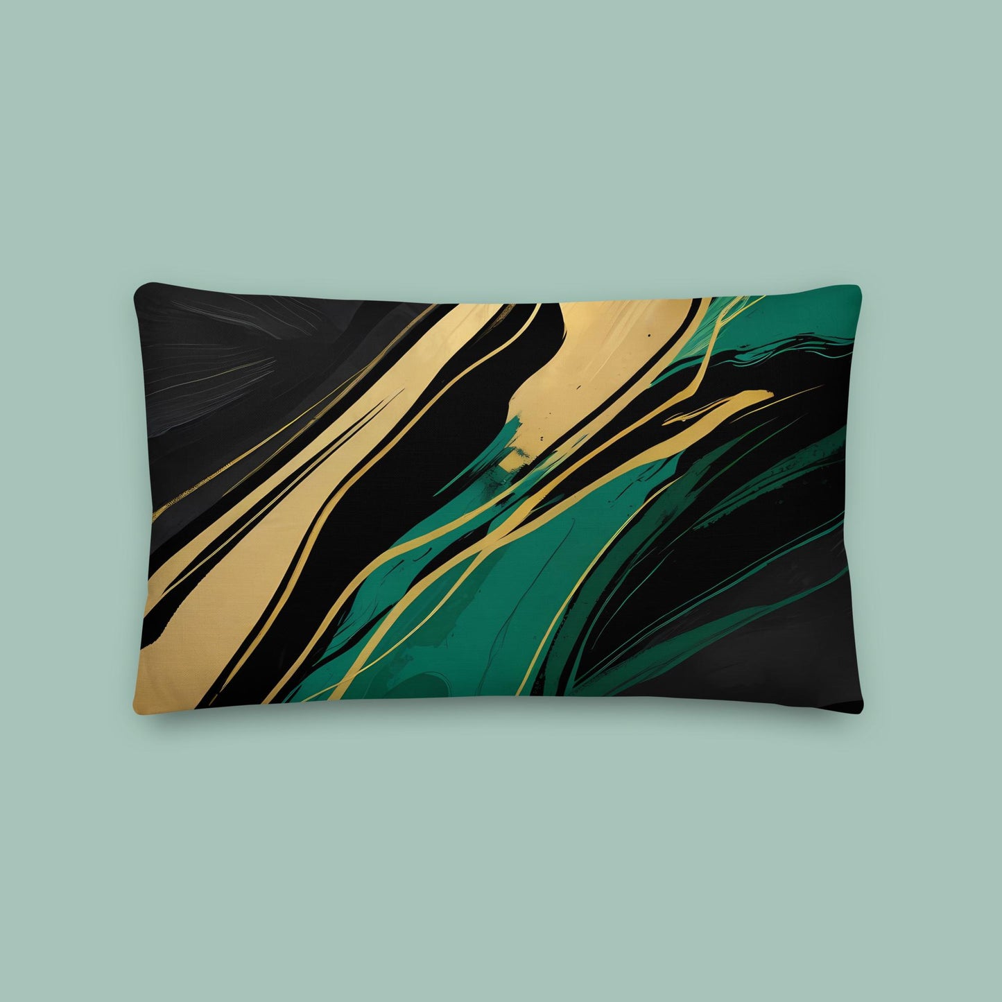 Gilded Mysteries Premium Pillow