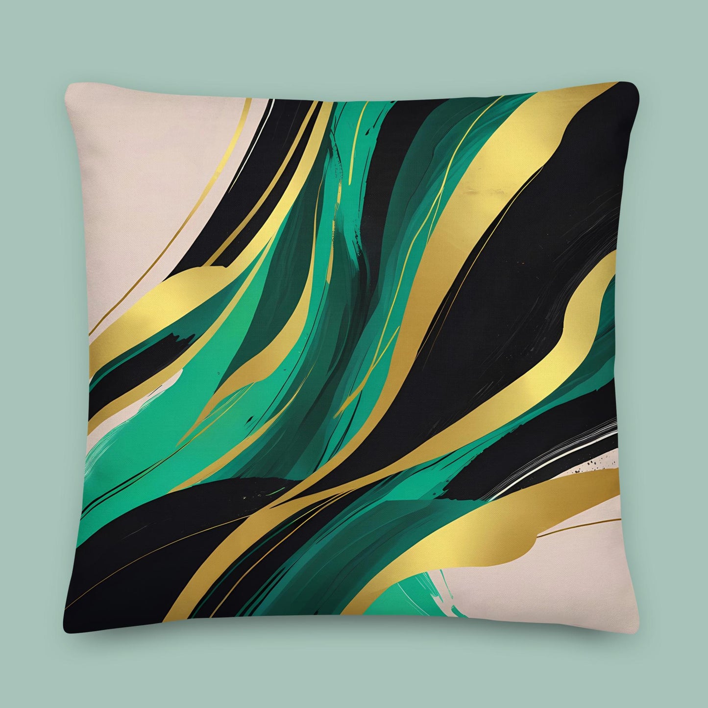 Gilded Mysteries Premium Pillow