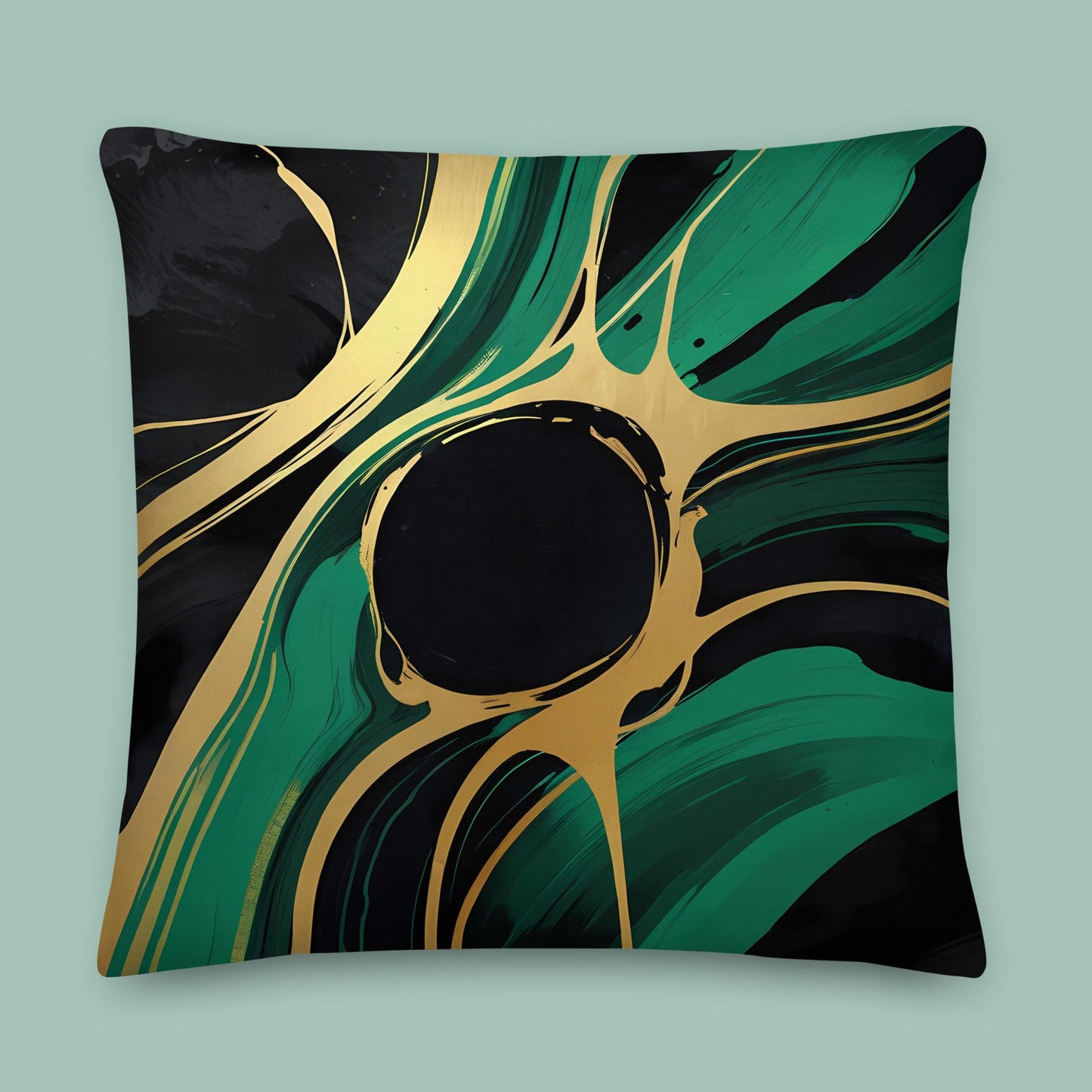 Gilded Mysteries Premium Pillow