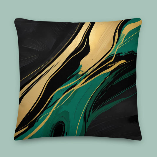 Gilded Mysteries Premium Pillow