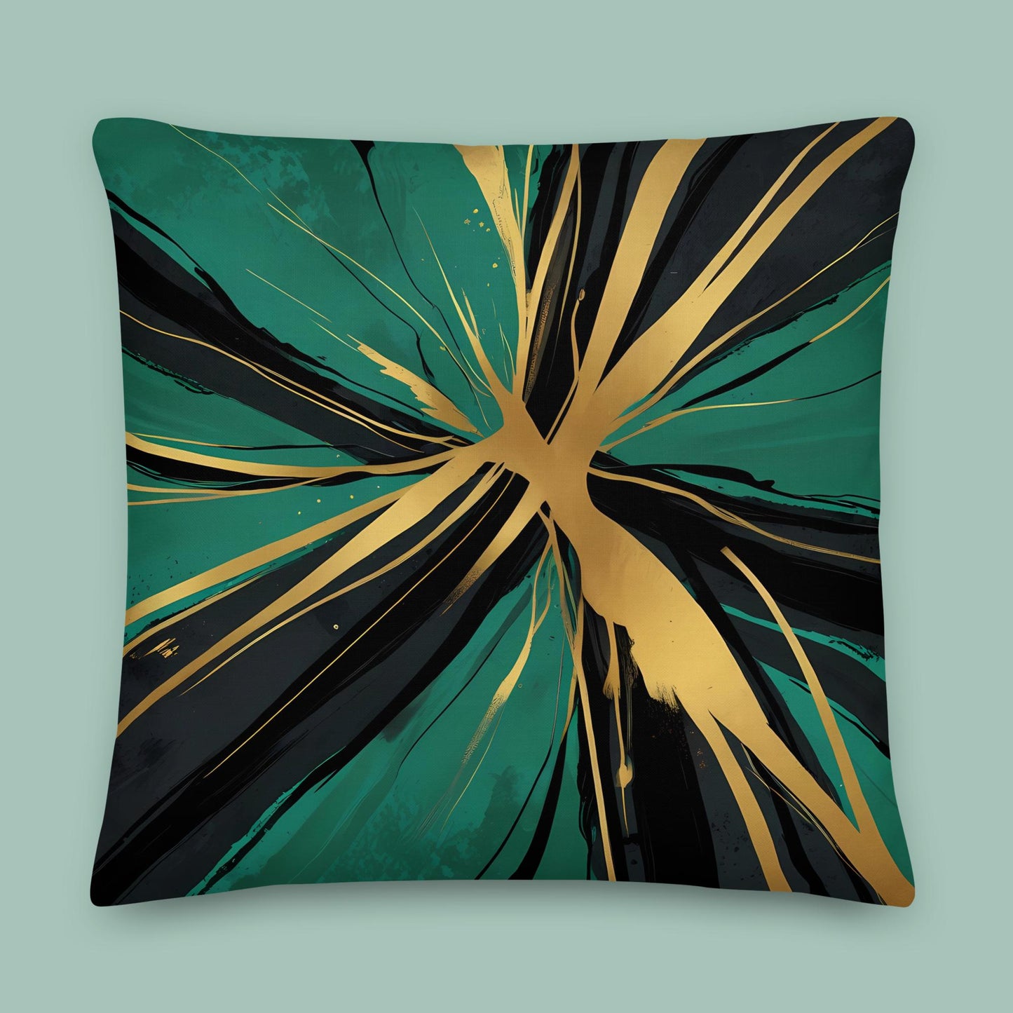 Gilded Mysteries Premium Pillow