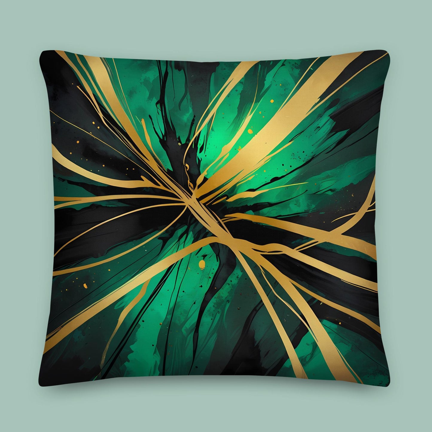 Gilded Mysteries Premium Pillow