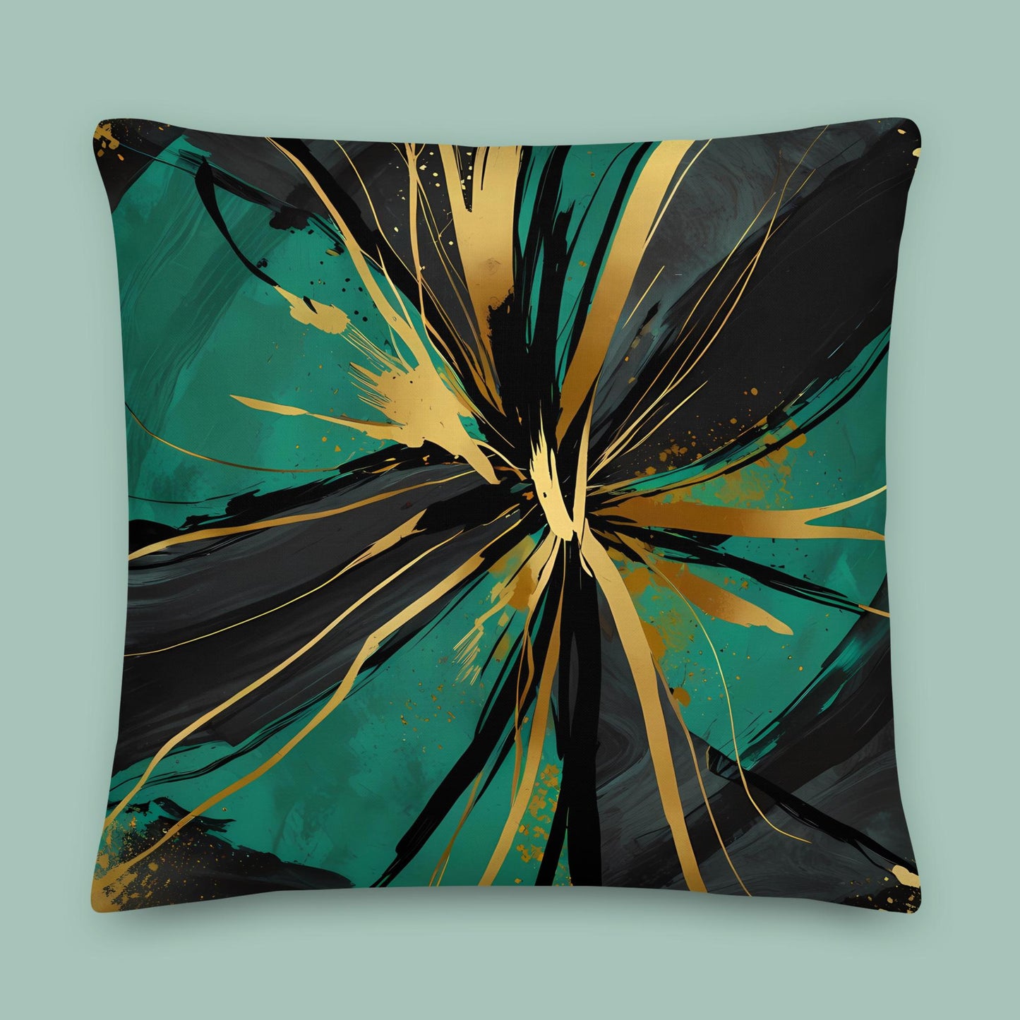 Gilded Mysteries Premium Pillow