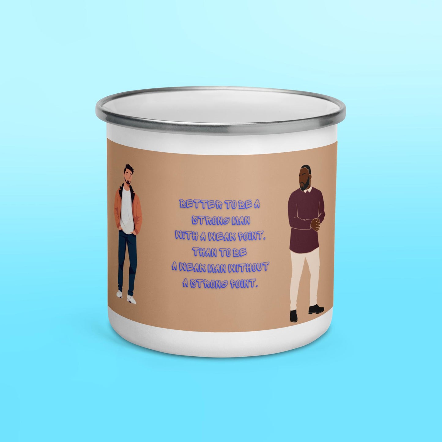 Inspire & Sip Enamel Mug