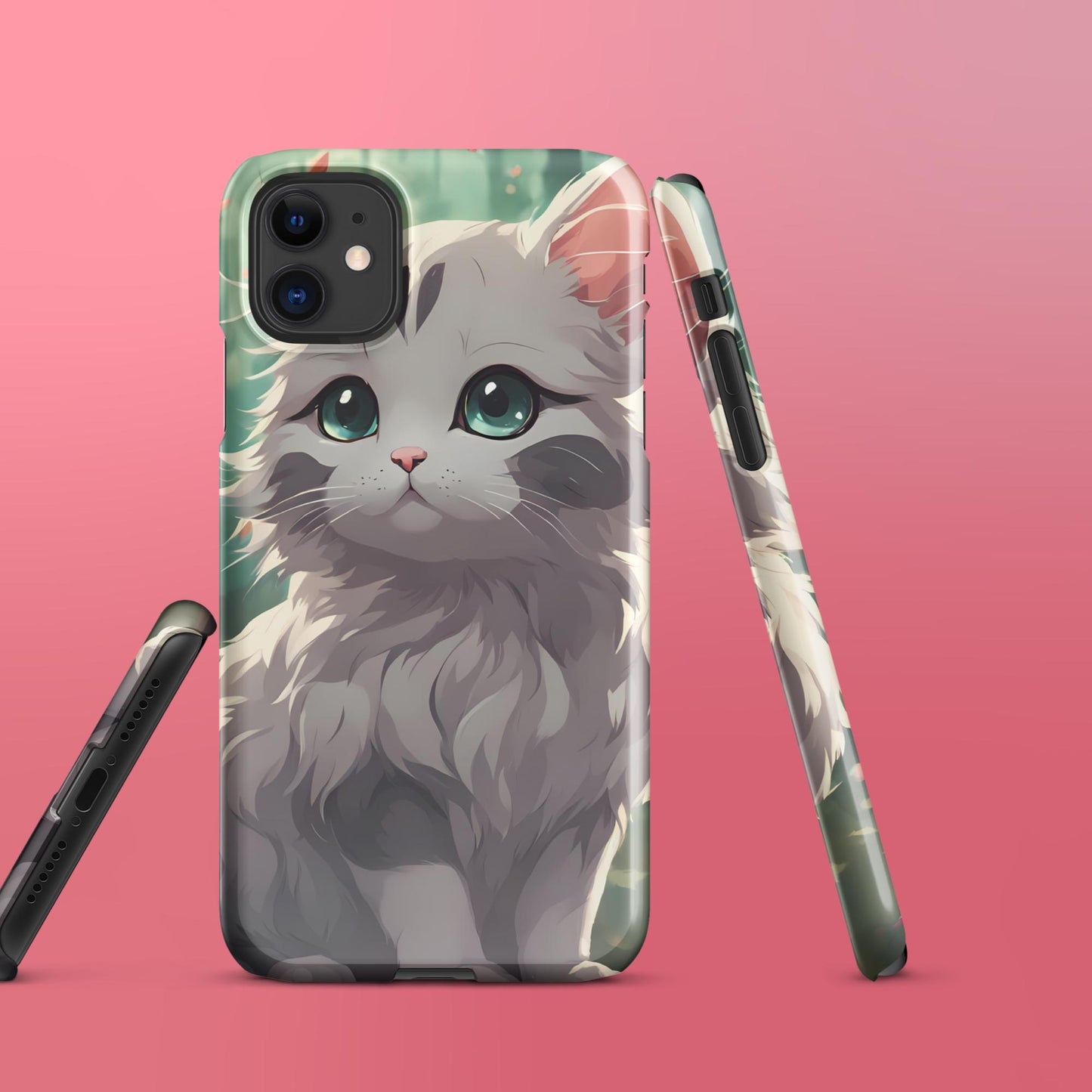 Feline Forest Enchantment Snap case for iPhone®