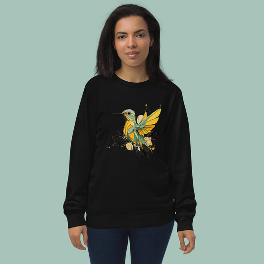 Wings of Whimsy Unisex organic sweatshirt