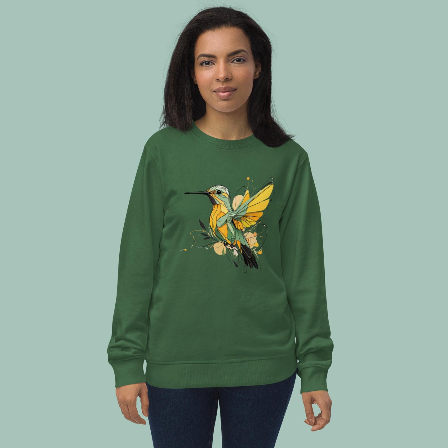 Wings of Whimsy Unisex organic sweatshirt