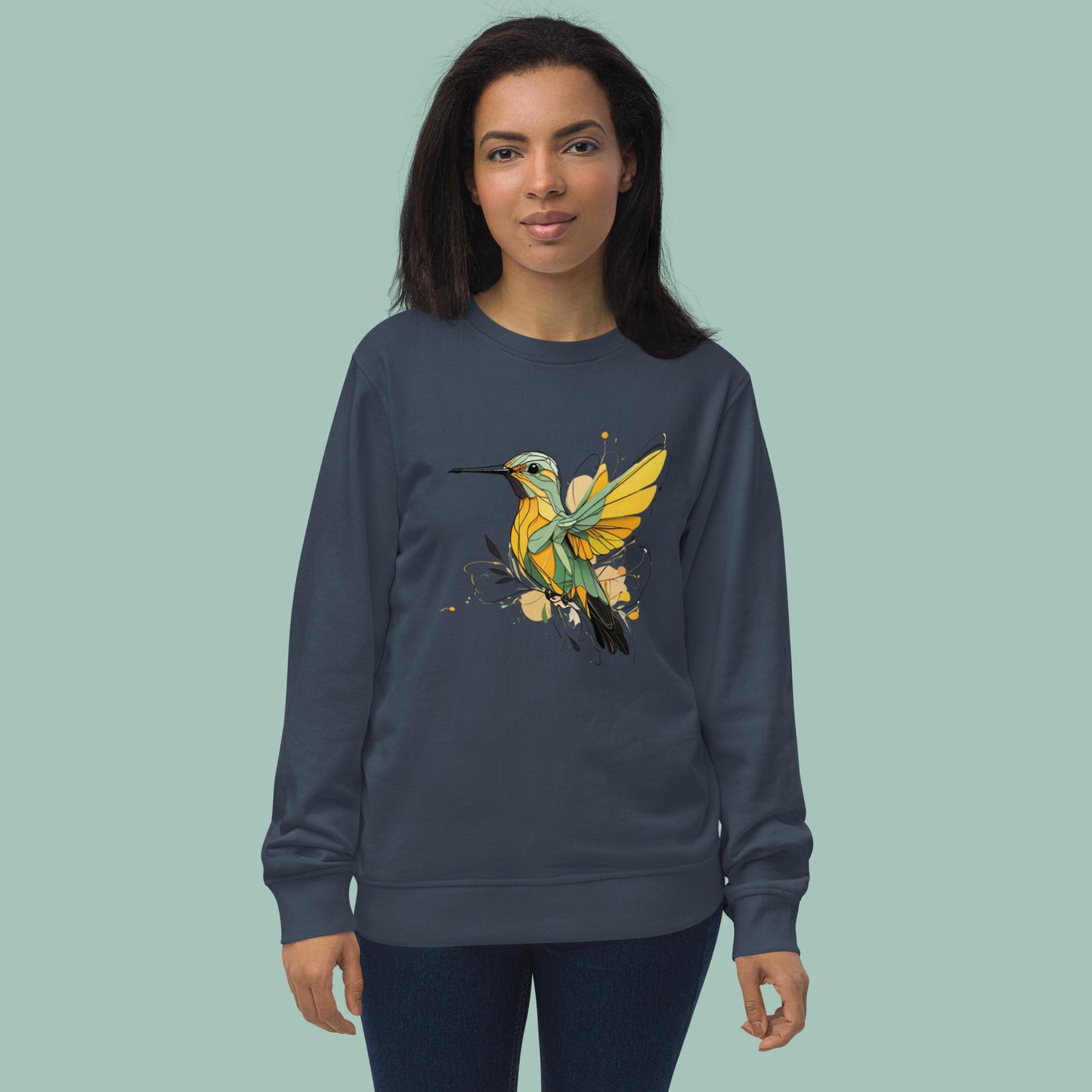 Wings of Whimsy Unisex organic sweatshirt