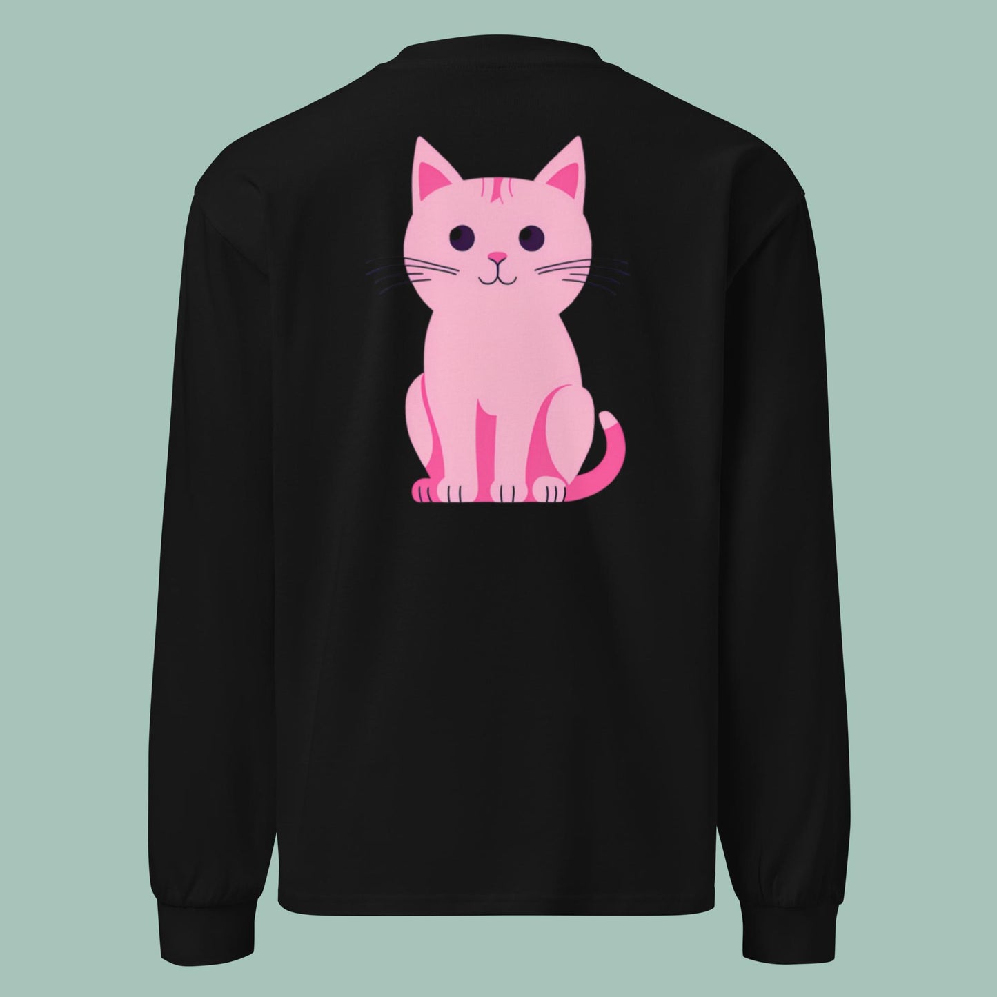 Purr & Simple Premium heavyweight long sleeve shirt