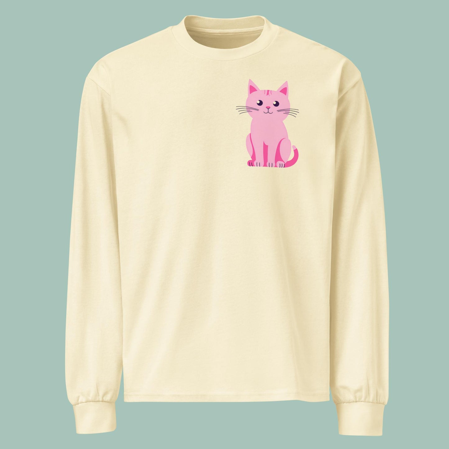 Purr & Simple Premium heavyweight long sleeve shirt