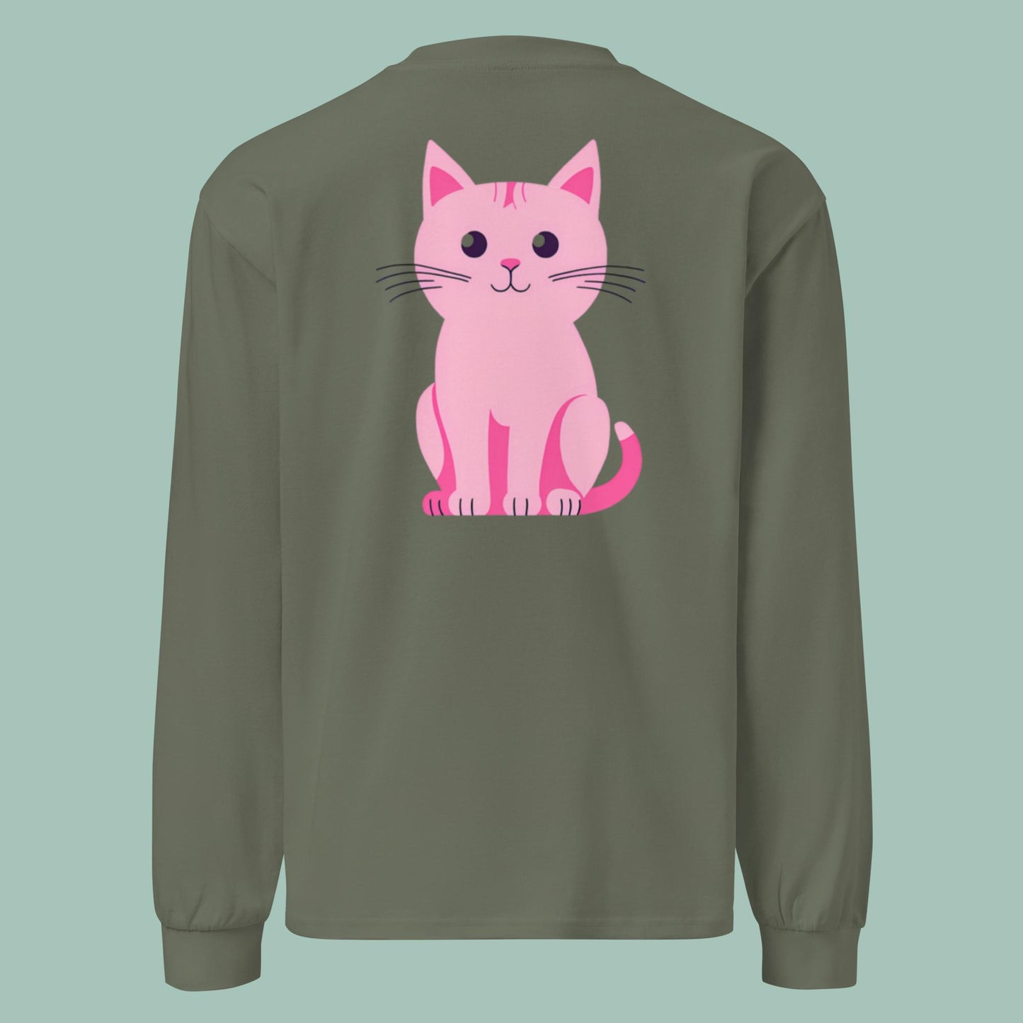 Purr & Simple Premium heavyweight long sleeve shirt