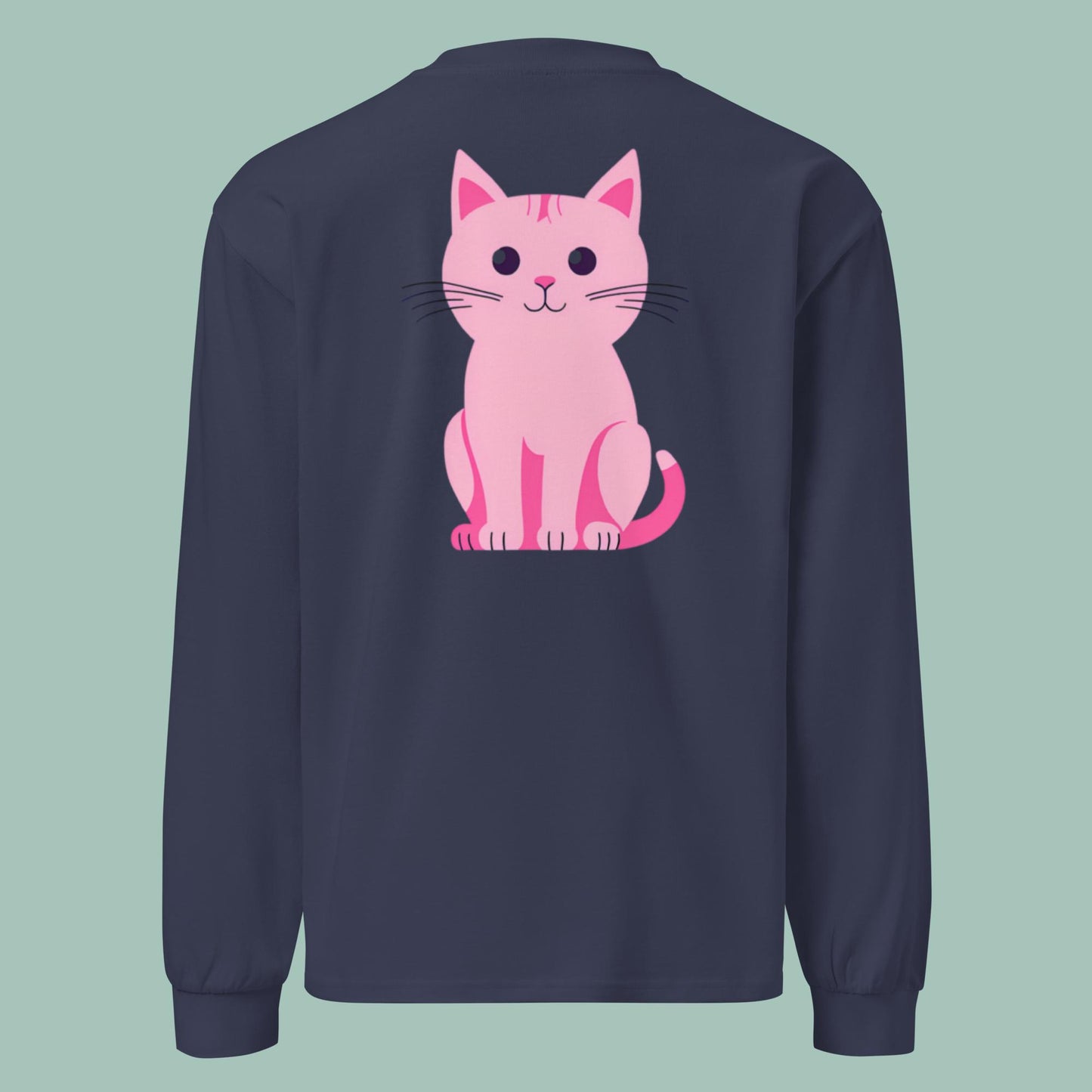 Purr & Simple Premium heavyweight long sleeve shirt