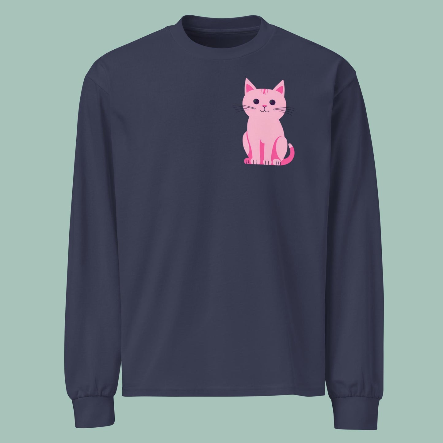 Purr & Simple Premium heavyweight long sleeve shirt