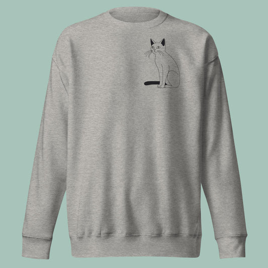 Purr & Simple Unisex Premium Sweatshirt