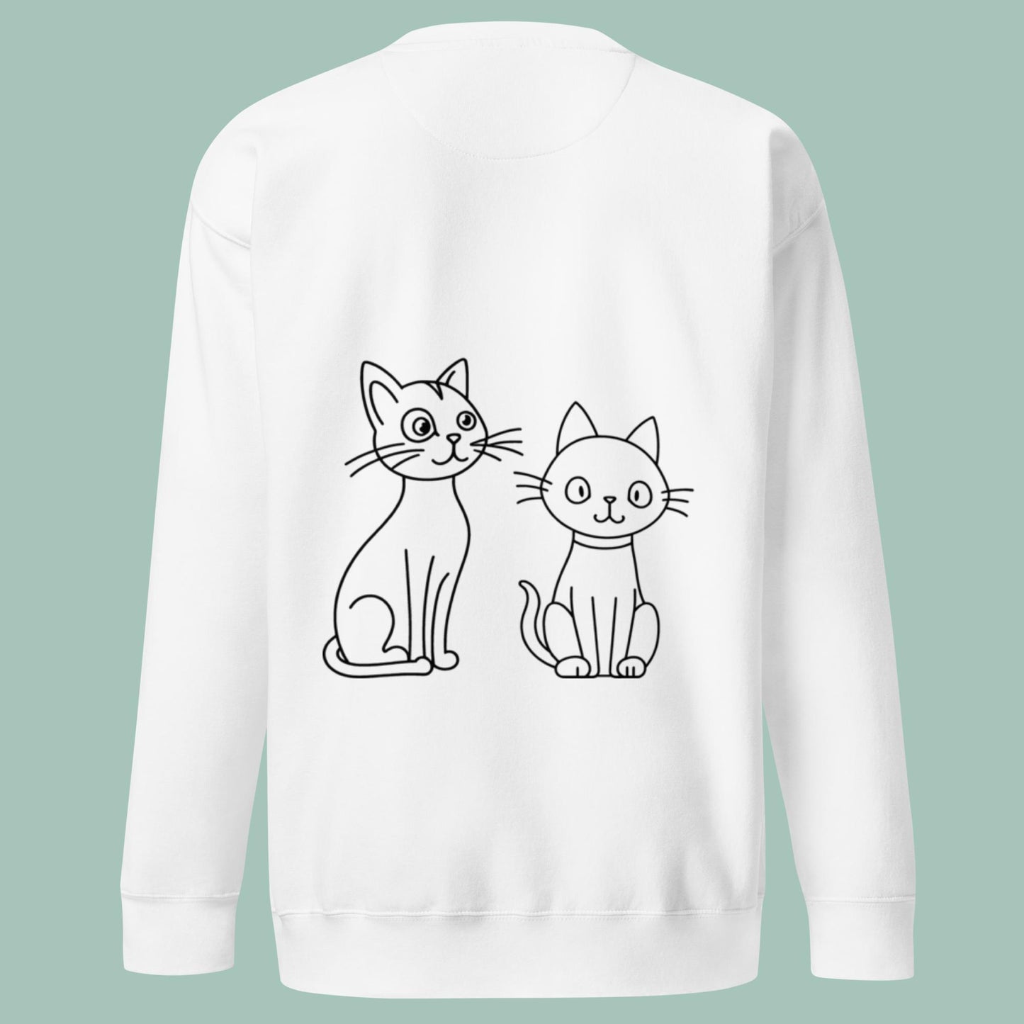 Purr & Simple Unisex Premium Sweatshirt