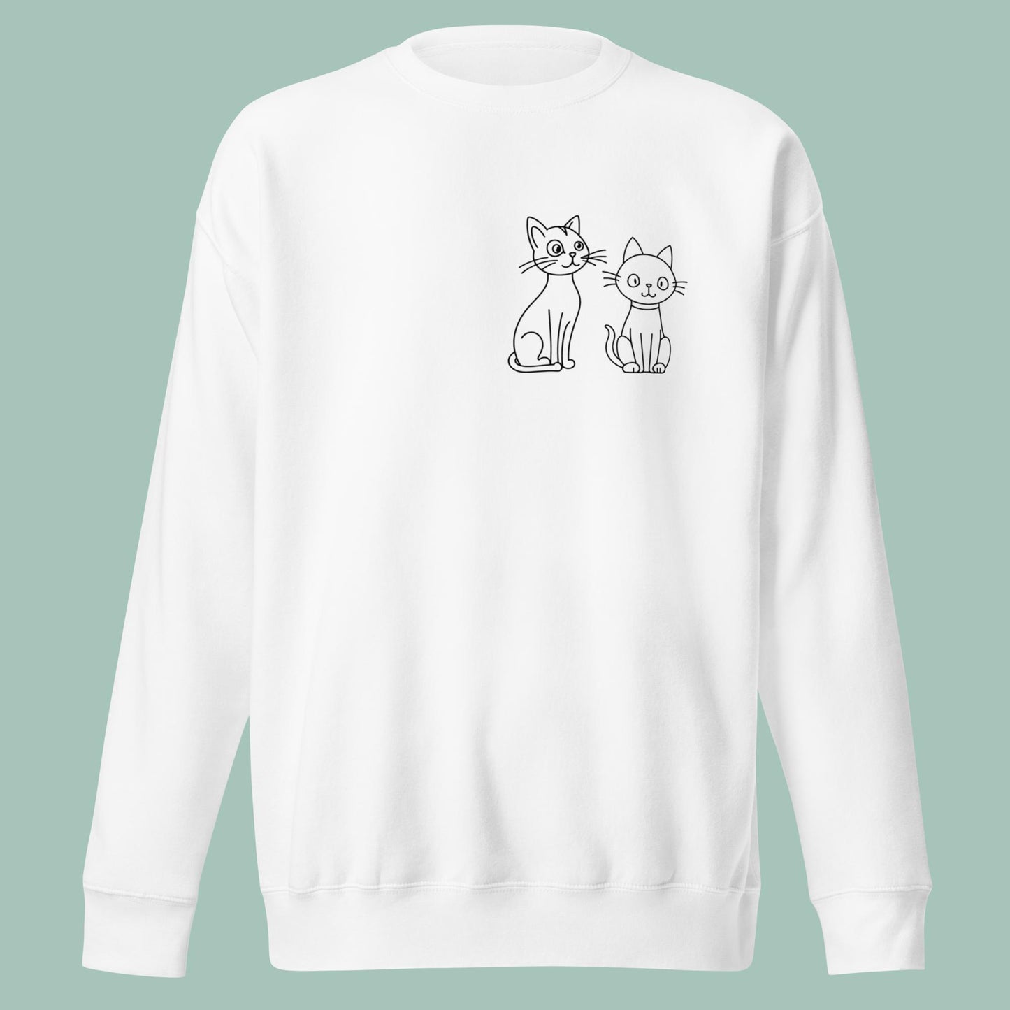 Purr & Simple Unisex Premium Sweatshirt