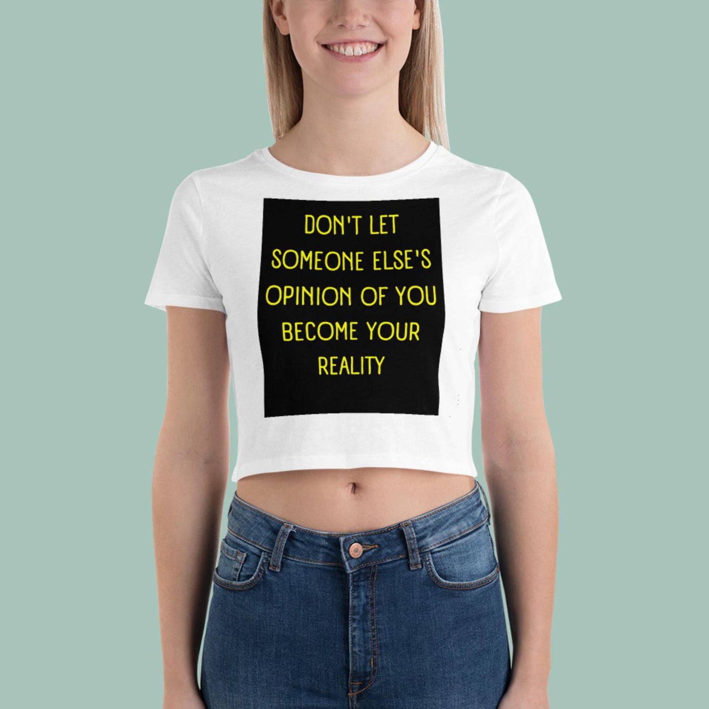 EmpowerWear Women’s Crop Tee