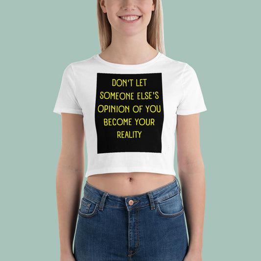 EmpowerWear Women’s Crop Tee