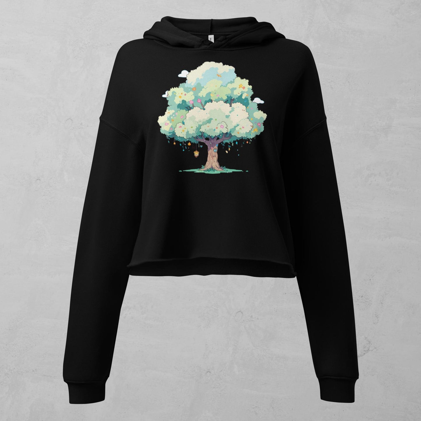 Roots of Eternity Crop Hoodie