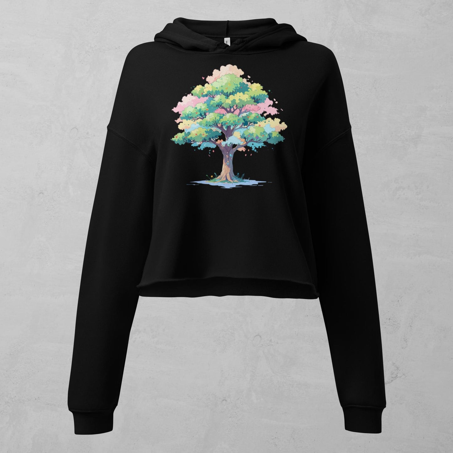 Roots of Eternity Crop Hoodie