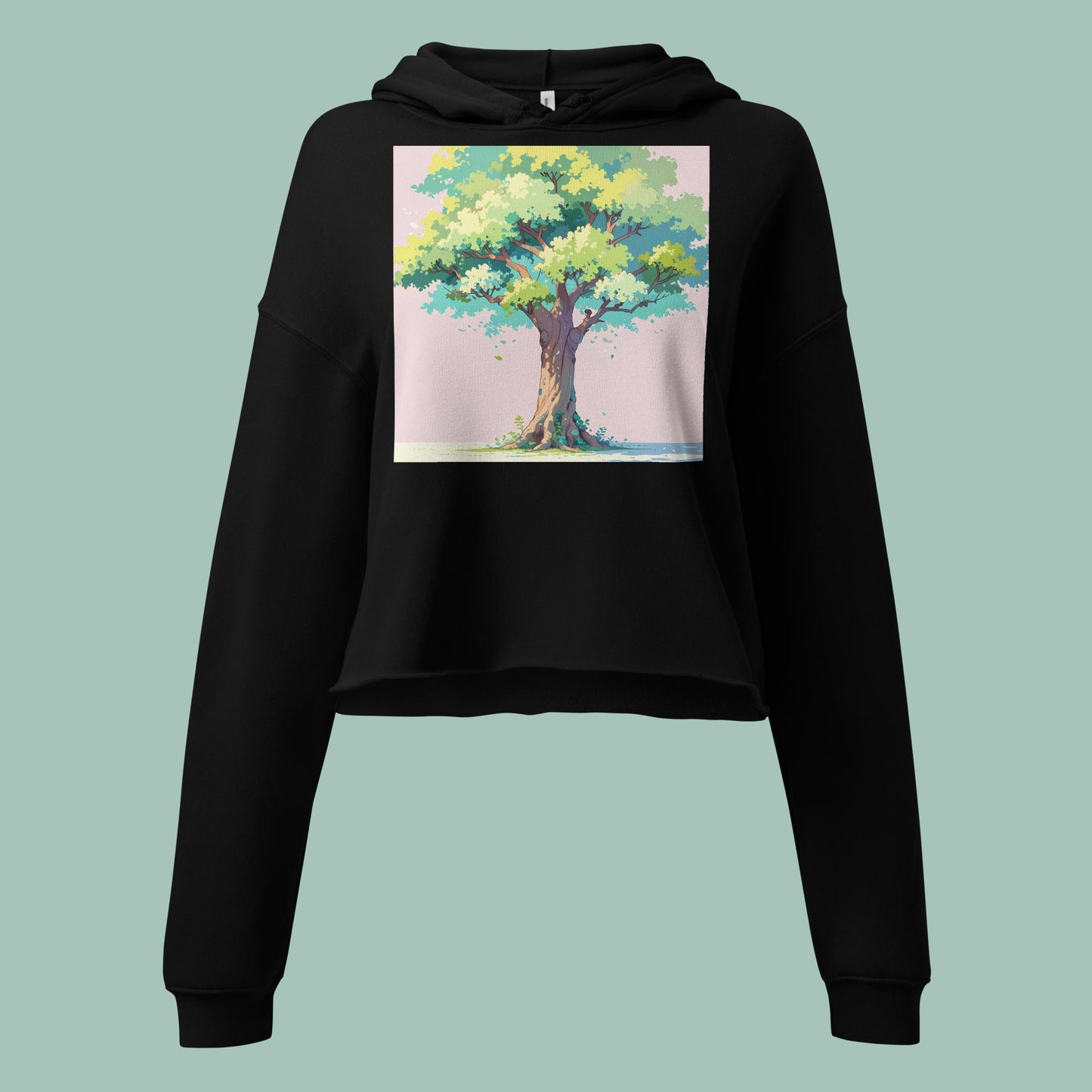 Roots of Eternity Crop Hoodie