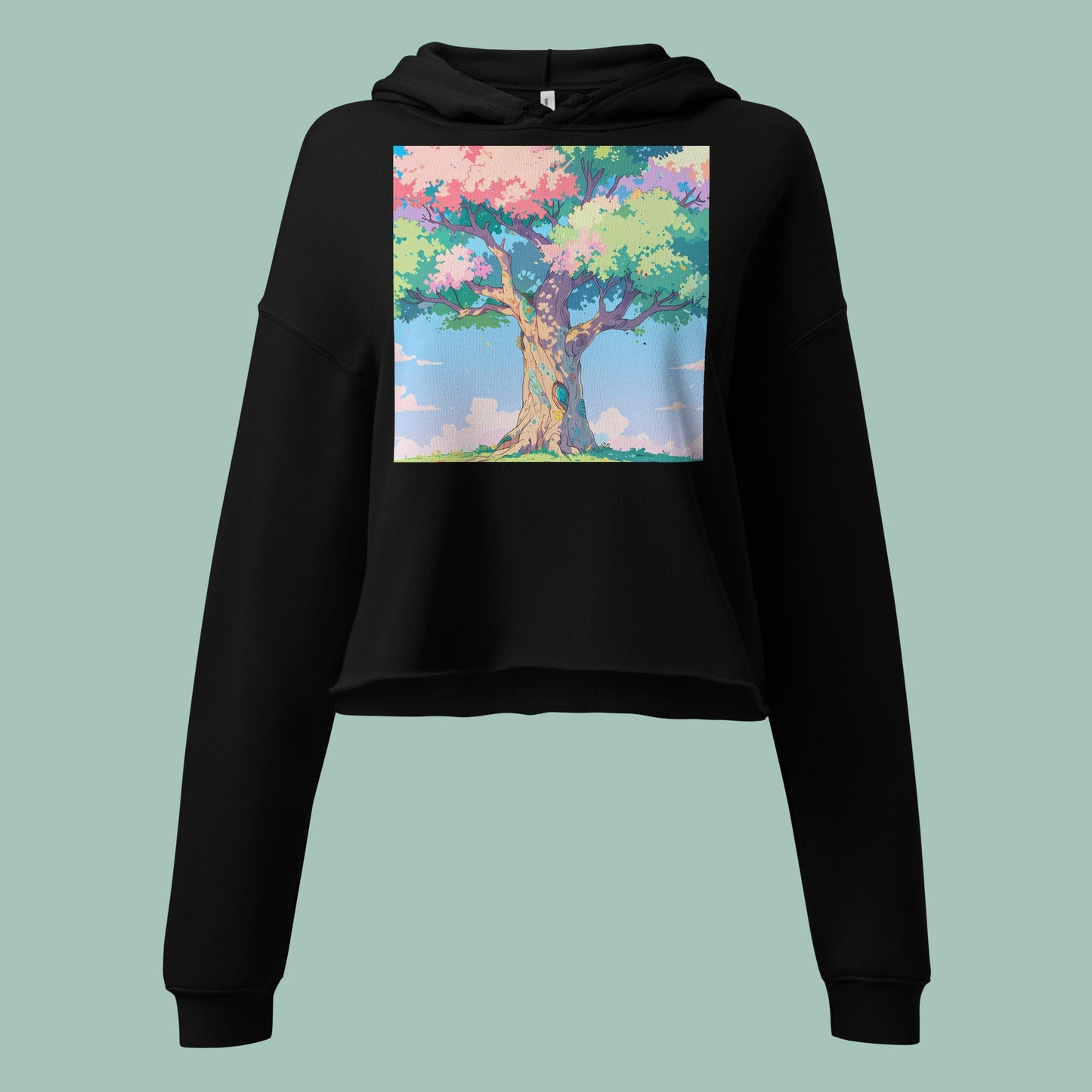 Roots of Eternity Crop Hoodie