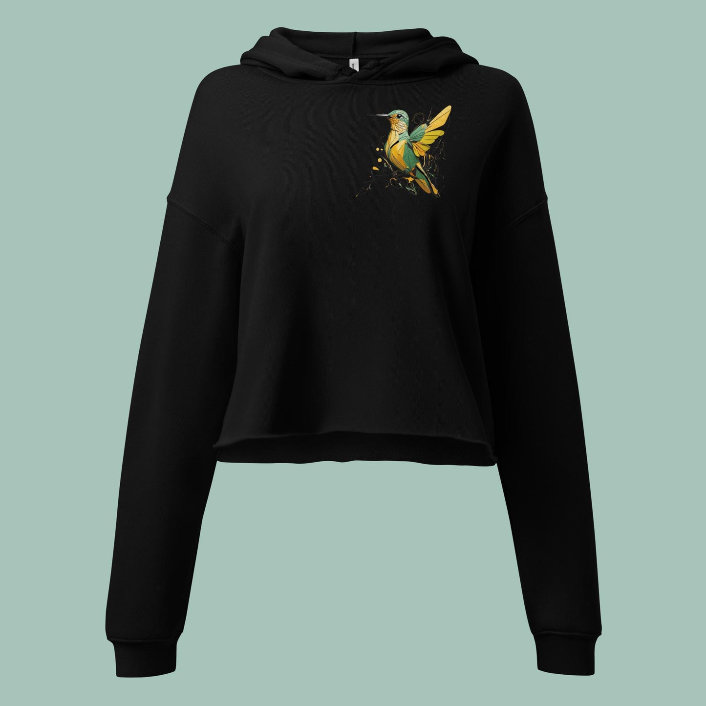 Wings of Whimsy Crop Hoodie