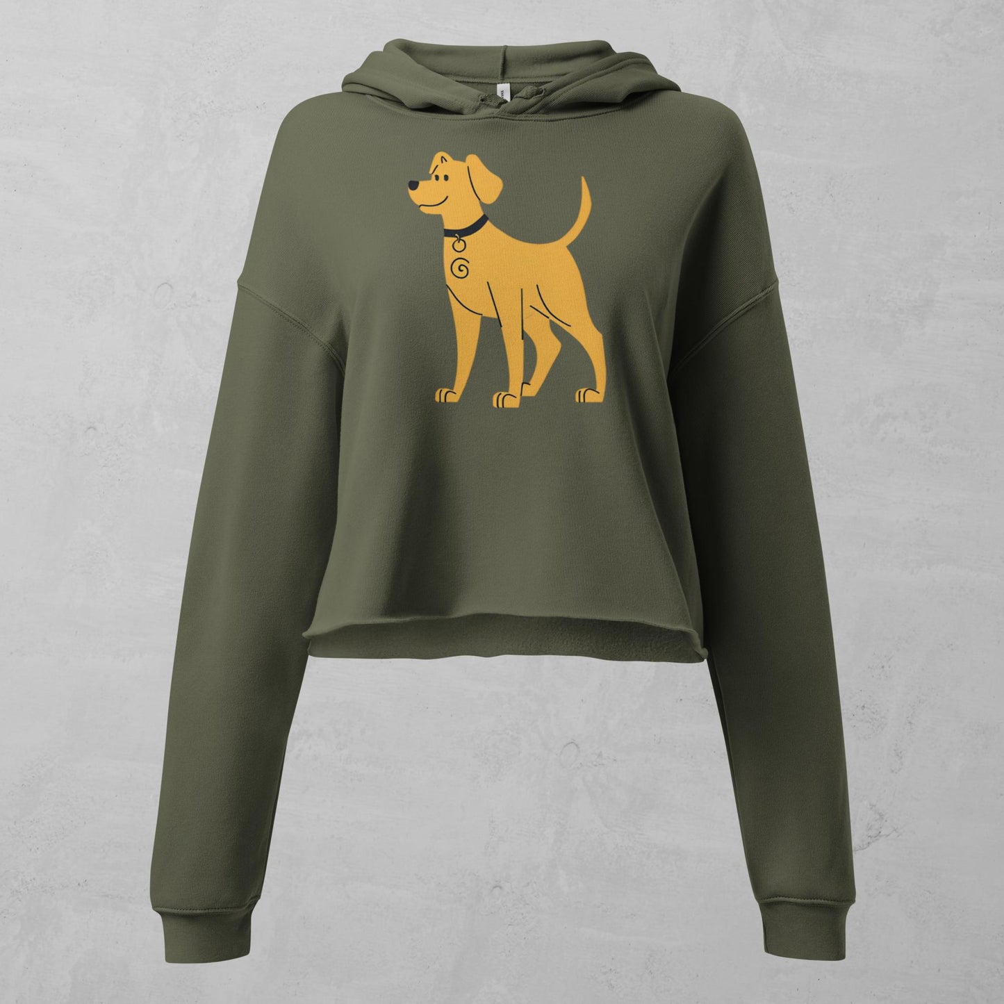 Bark & Simplicity Crop Hoodie