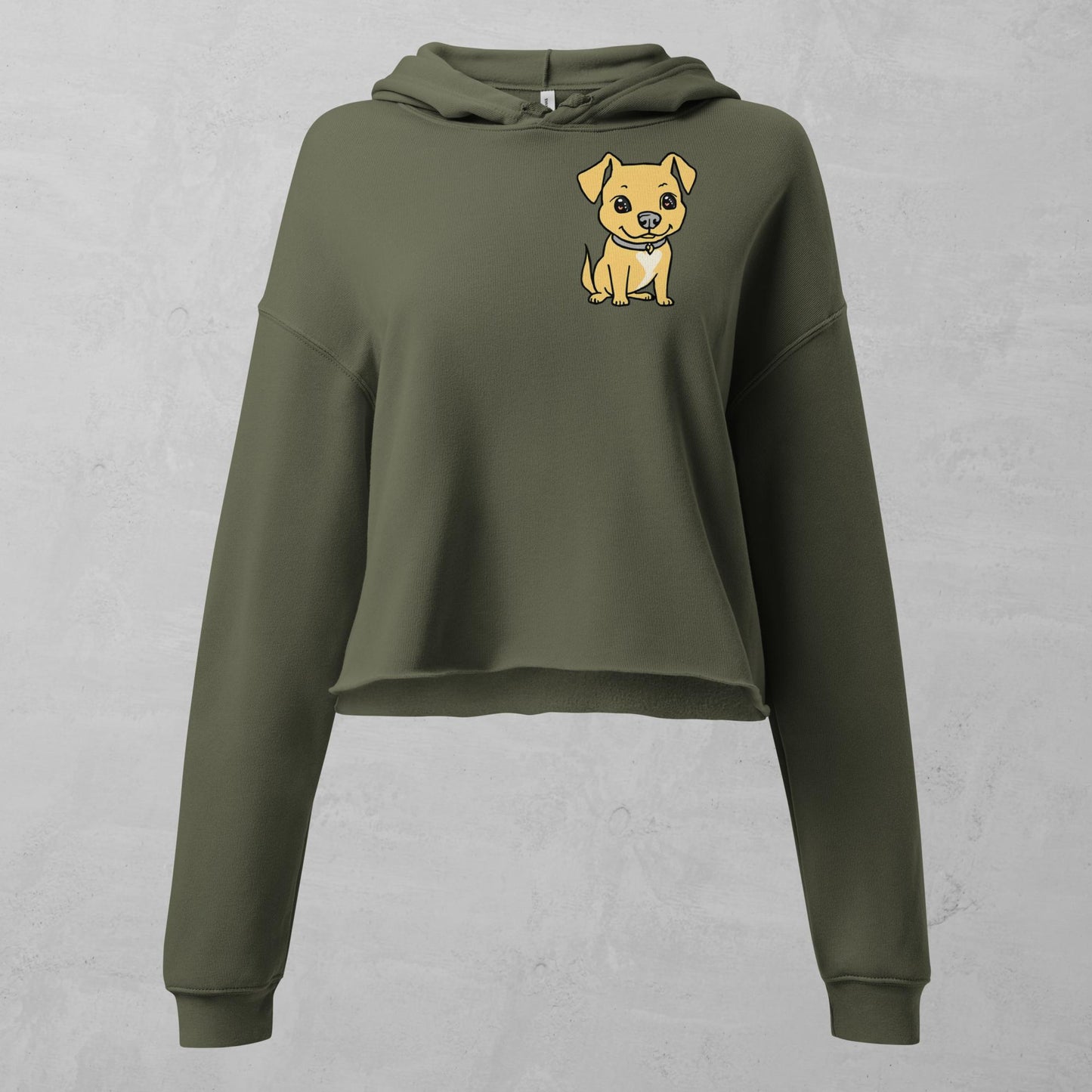 Bark & Simplicity Crop Hoodie