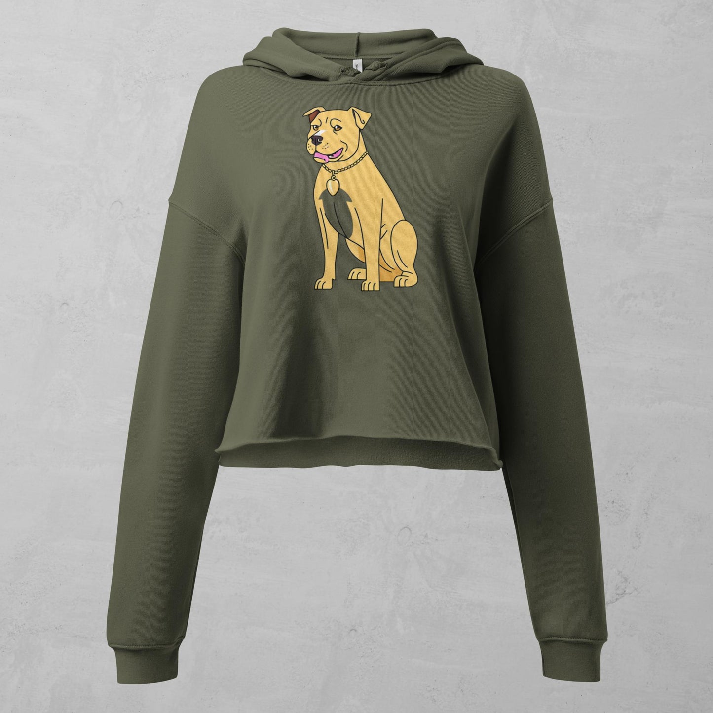 Bark & Simplicity Crop Hoodie