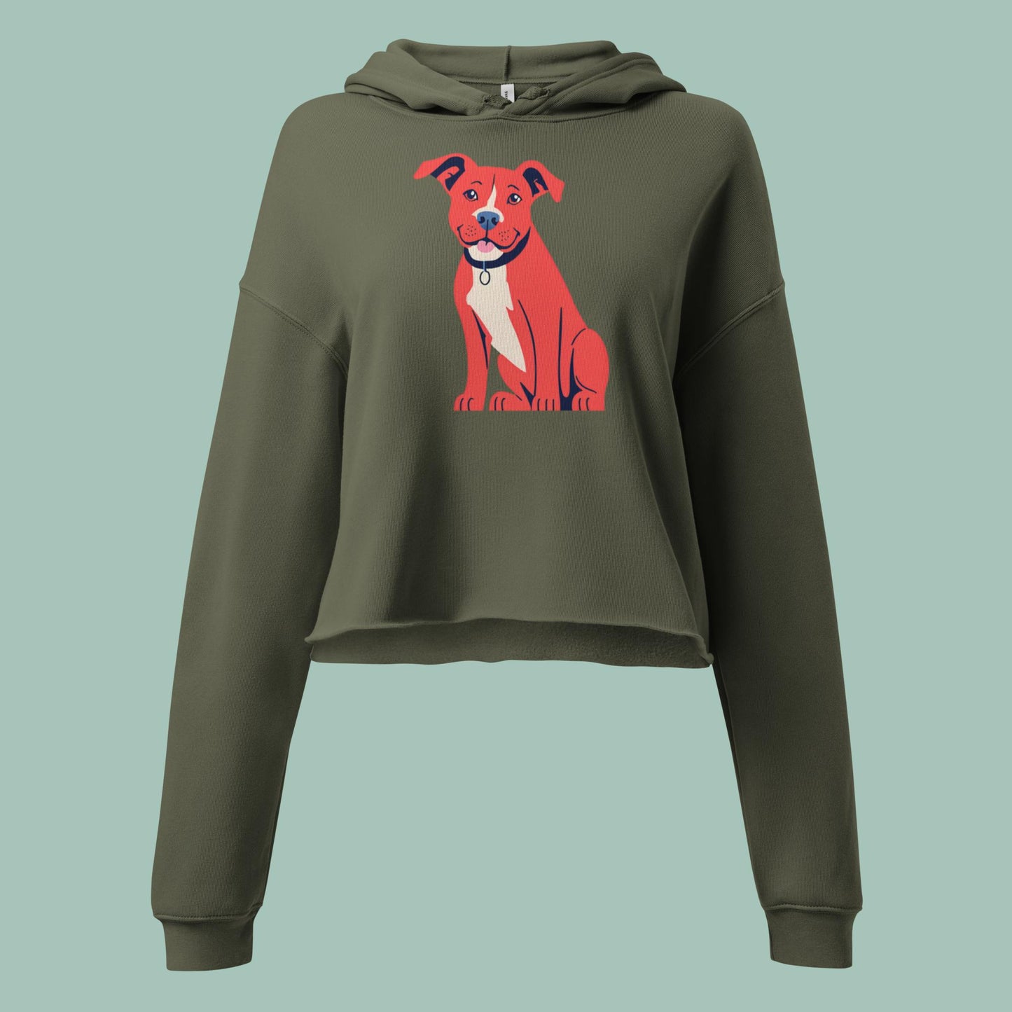 Bark & Simplicity Crop Hoodie