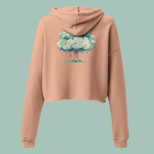 Roots of Eternity Crop Hoodie