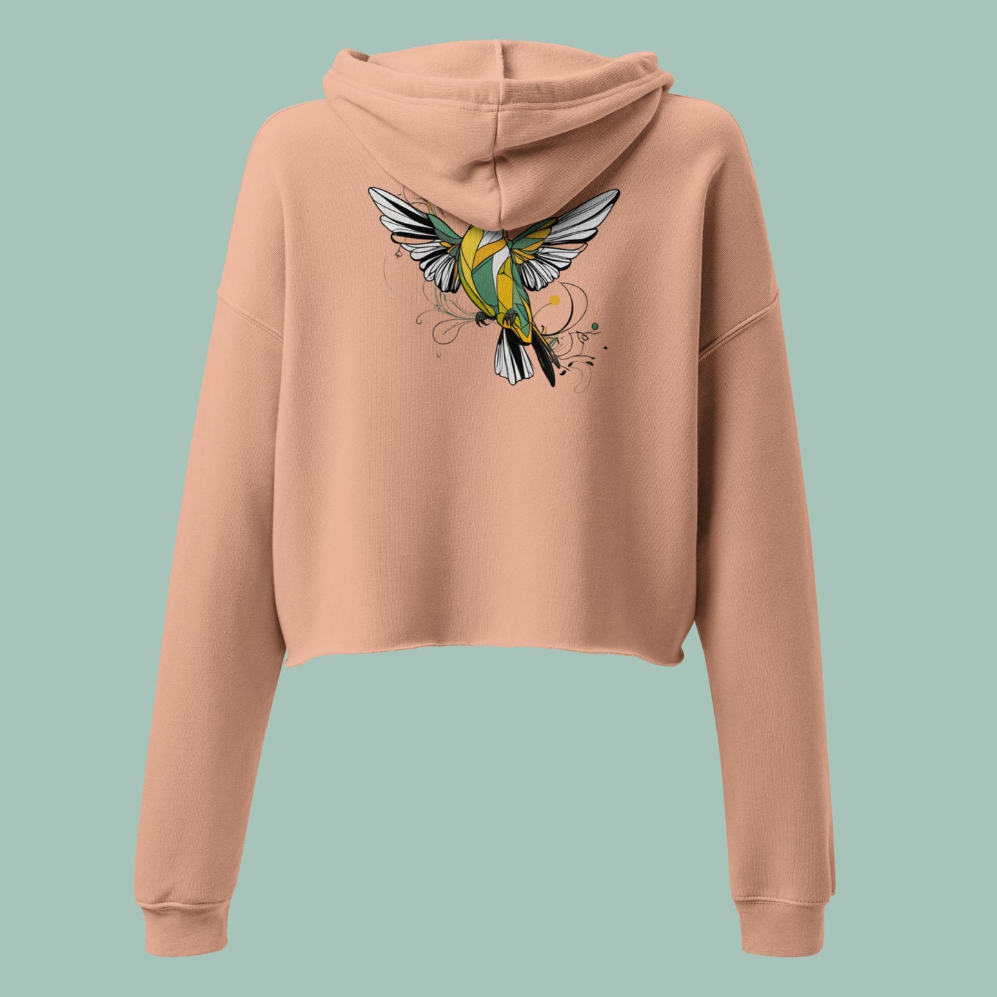 Wings of Whimsy Crop Hoodie