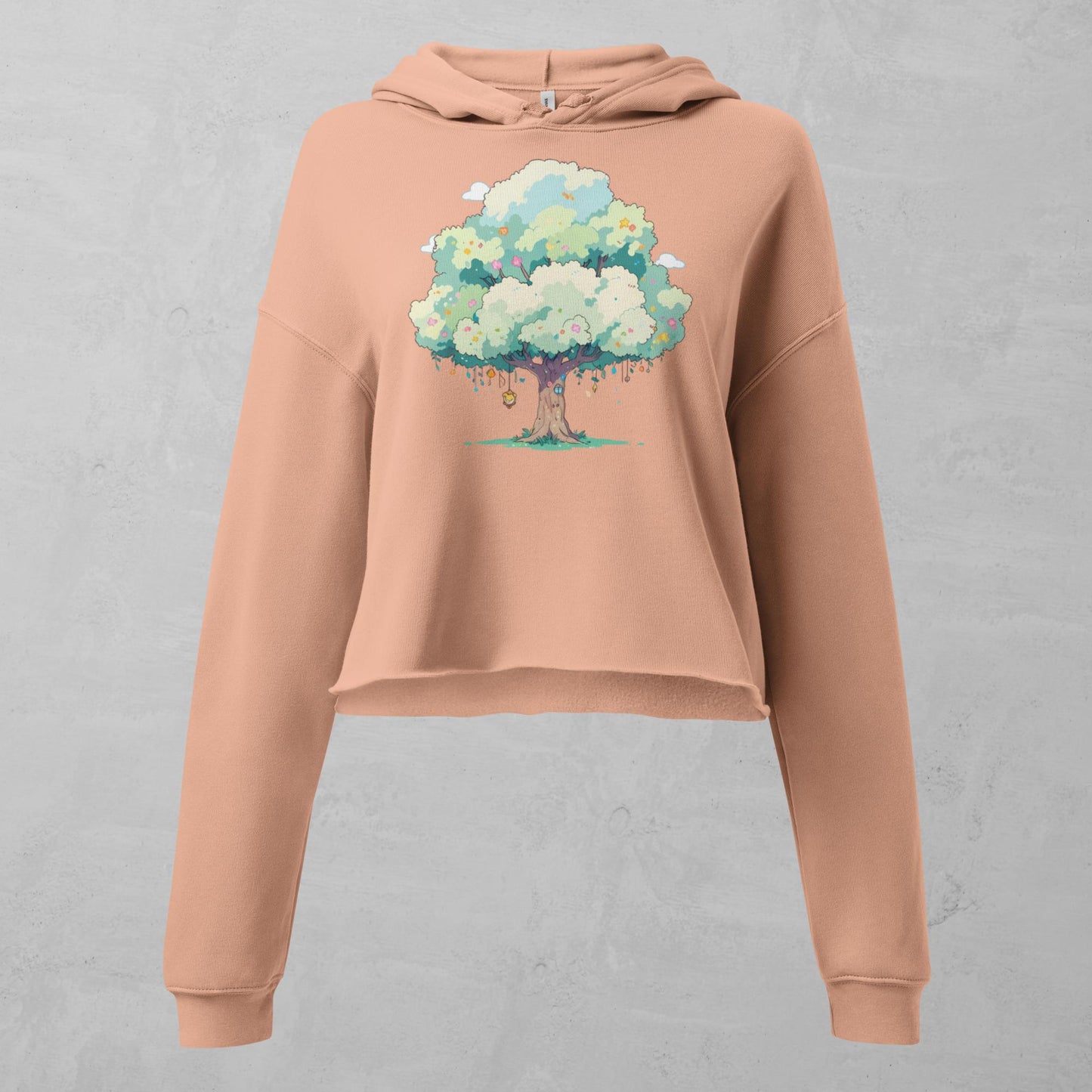 Roots of Eternity Crop Hoodie