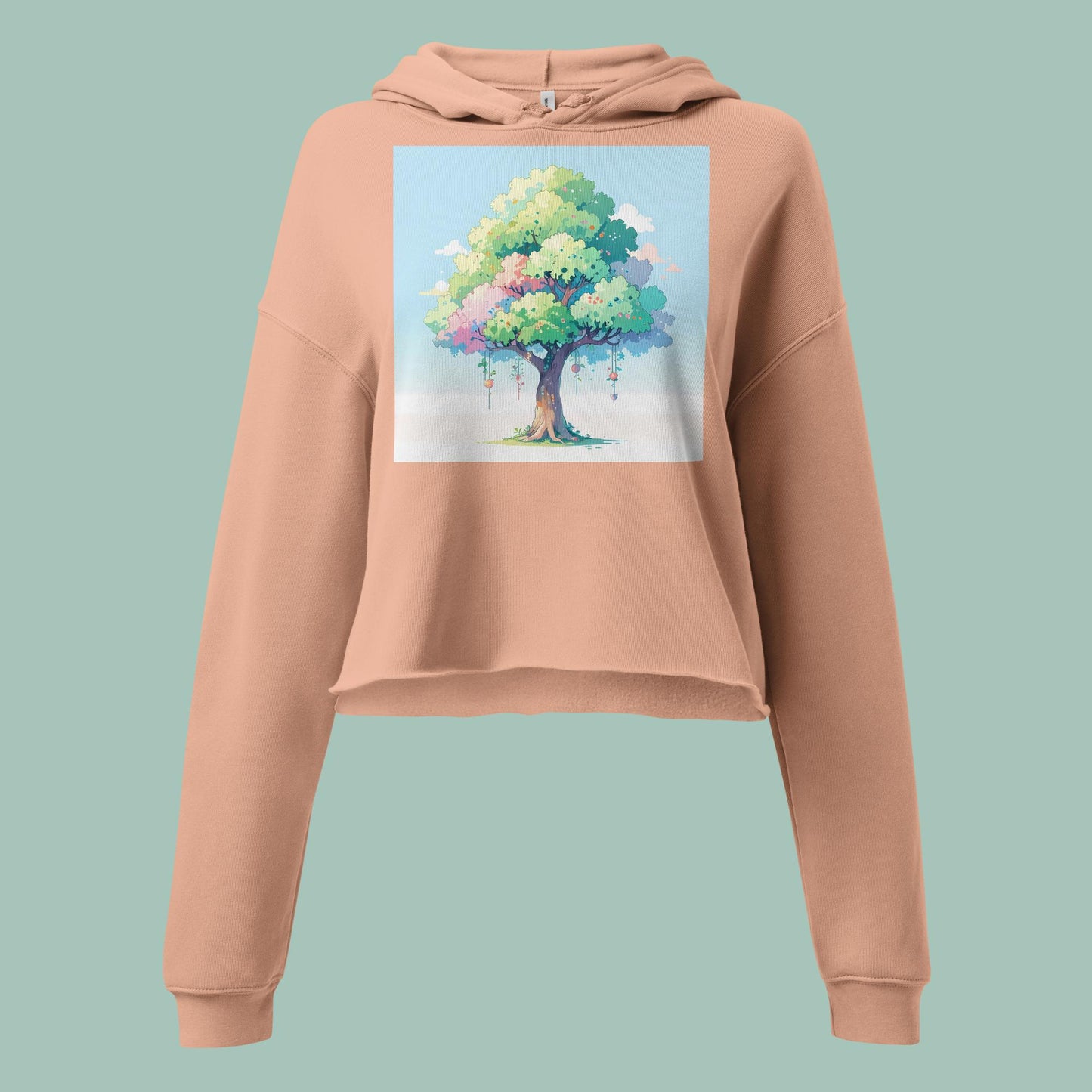 Roots of Eternity Crop Hoodie